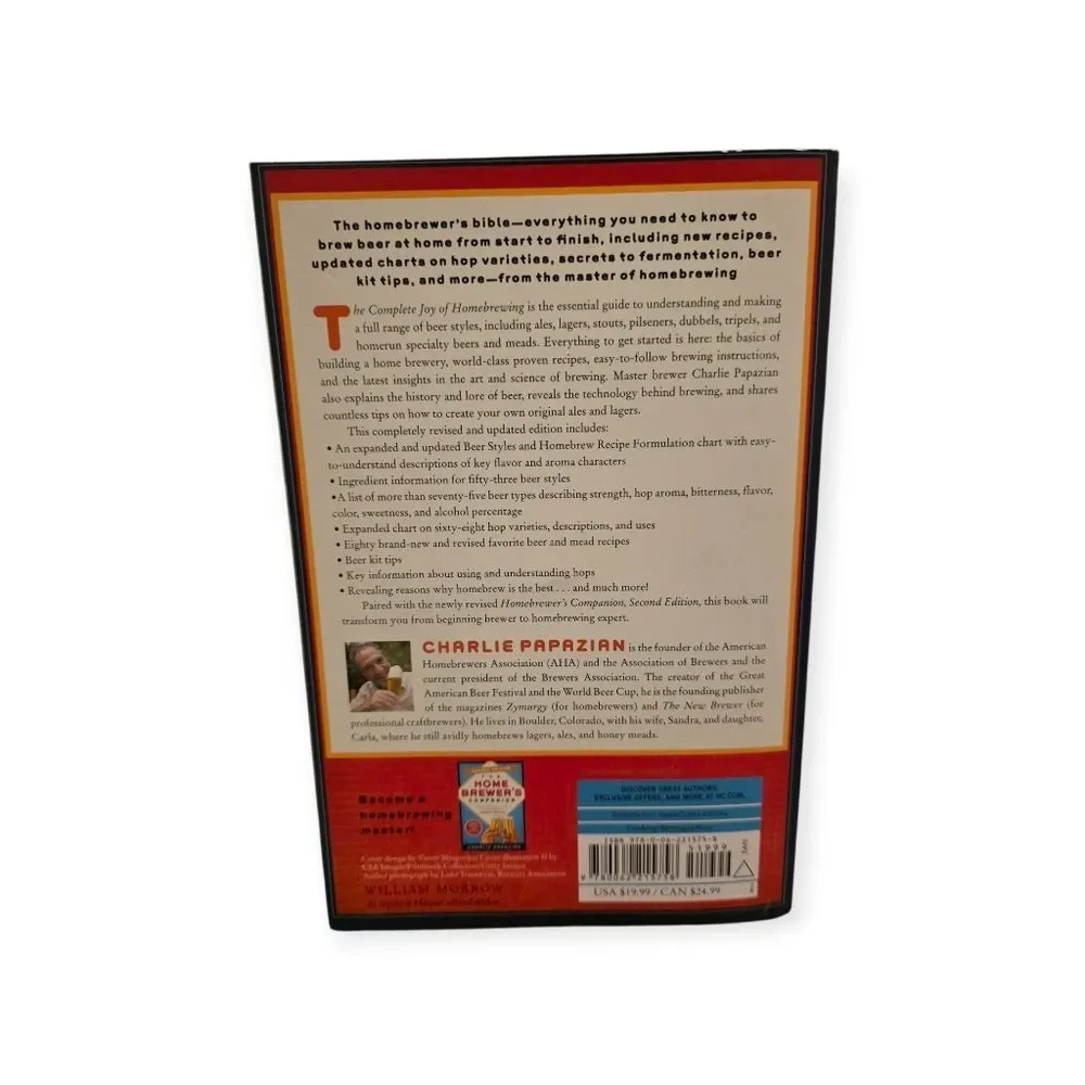 The Complete Joy of Home Brewing 4th Edition – Charlie Papazian